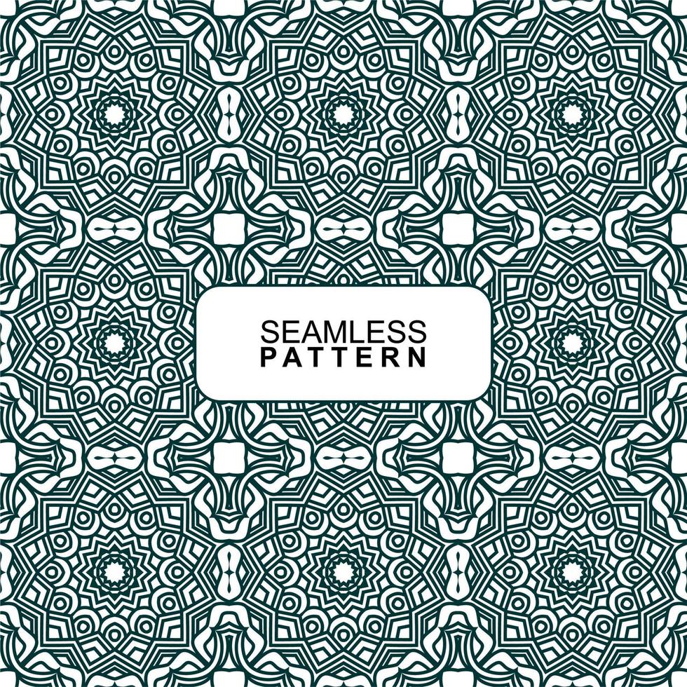 Seamless pattern. Vector Illustration, Mandala.