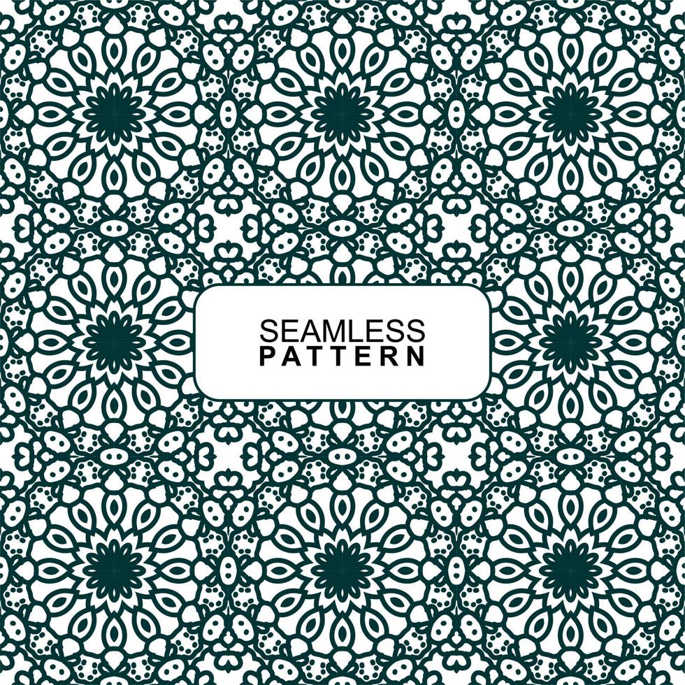 Seamless pattern. Vector Illustration, Mandala.
