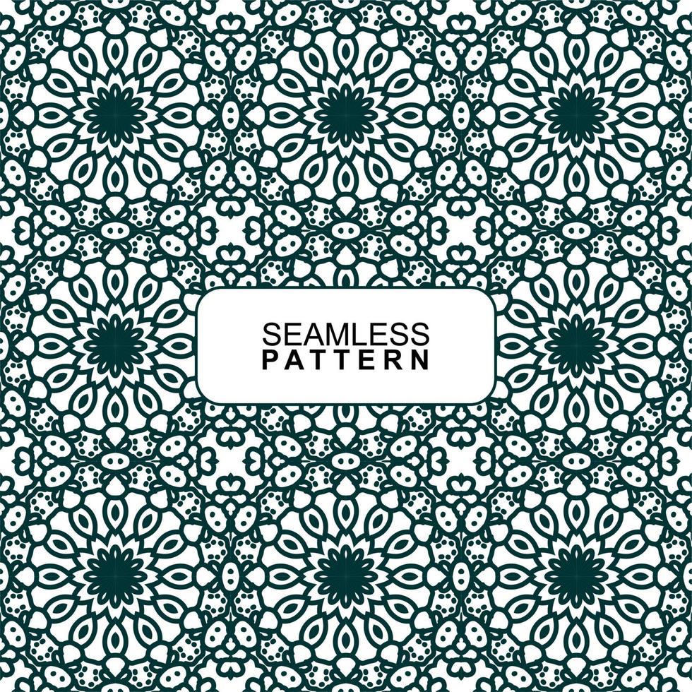 Seamless pattern. Vector Illustration, Mandala.