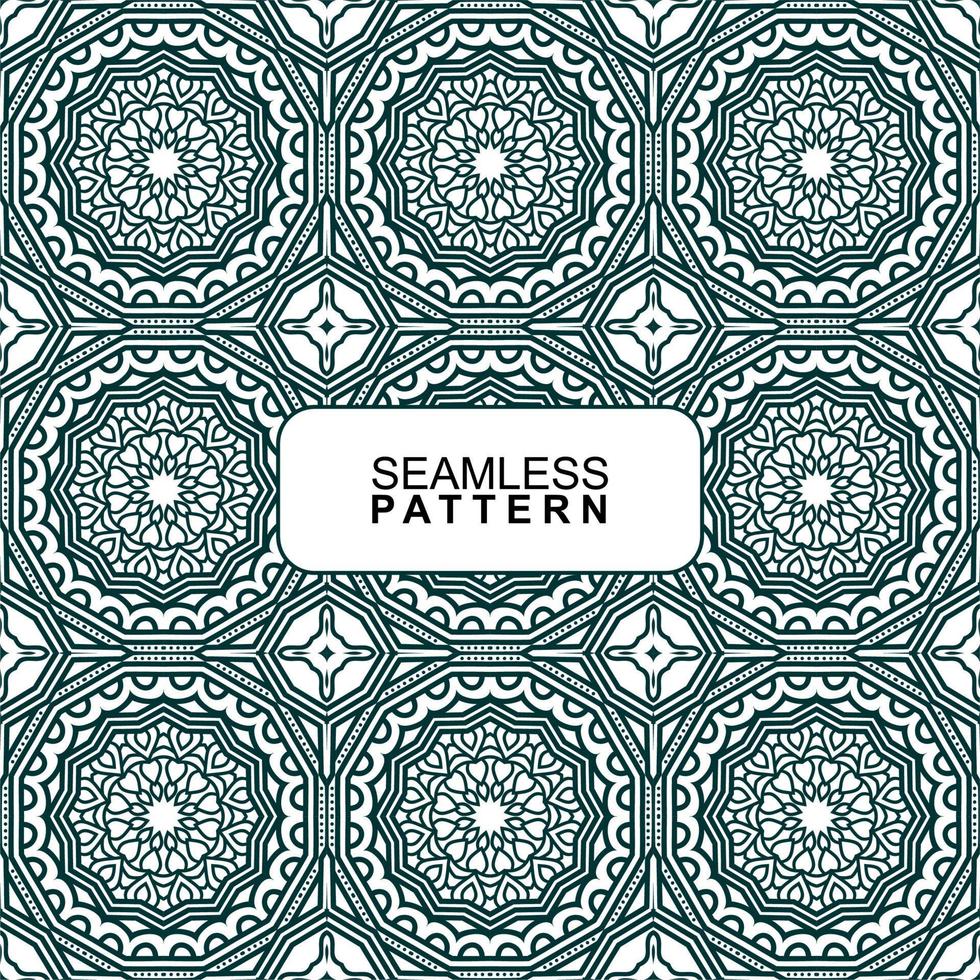 Seamless pattern. Vector Illustration, Mandala.