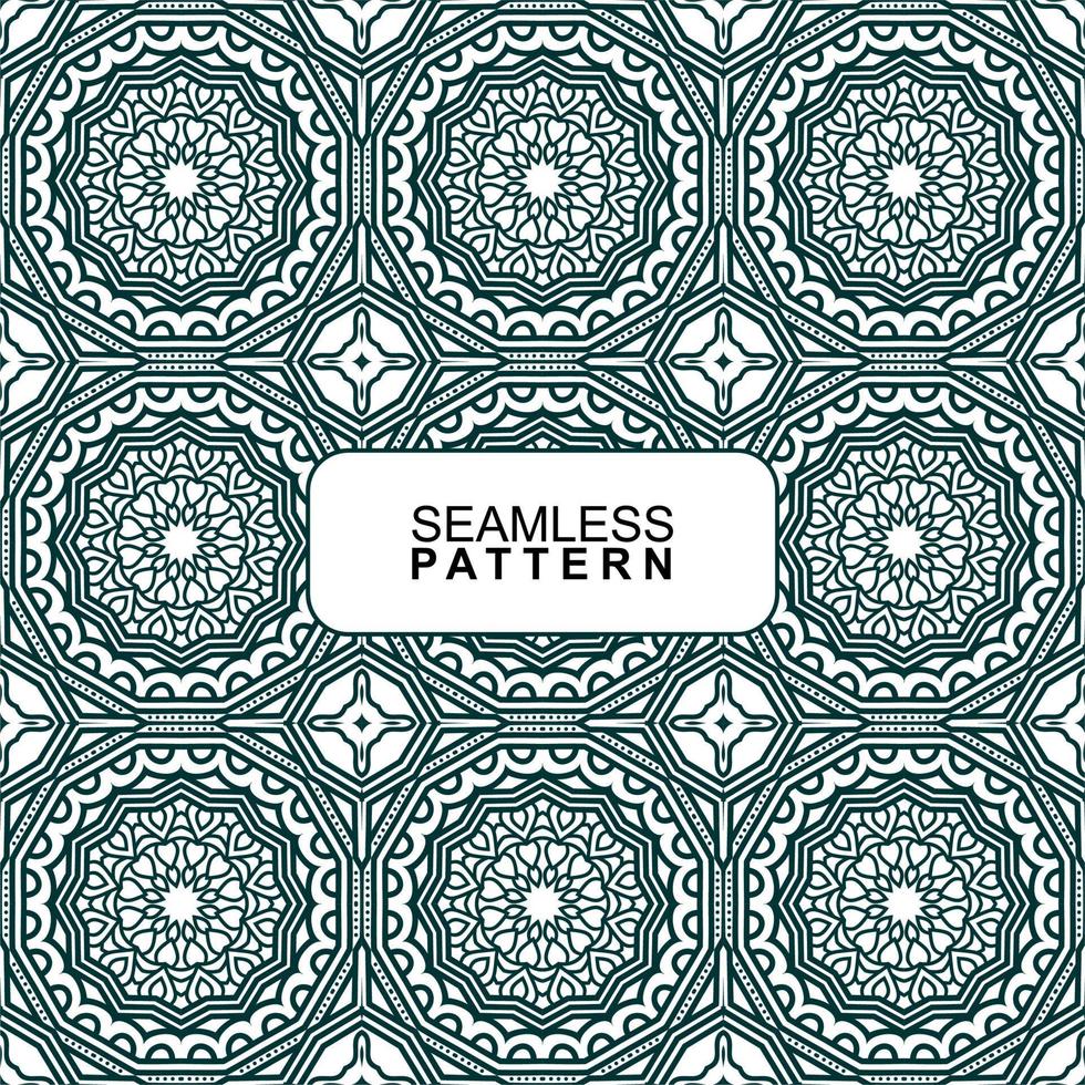 Seamless pattern. Vector Illustration, Mandala.