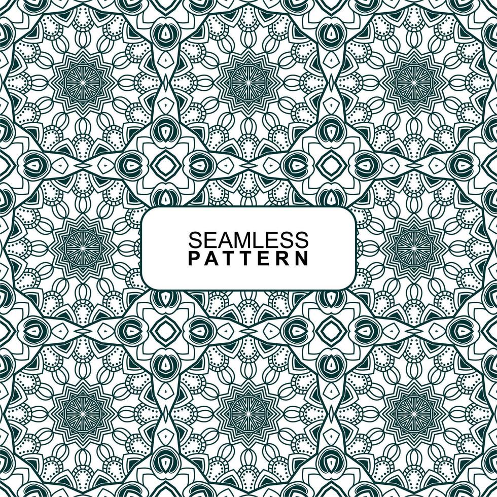 Seamless pattern. Vector Illustration, Mandala.
