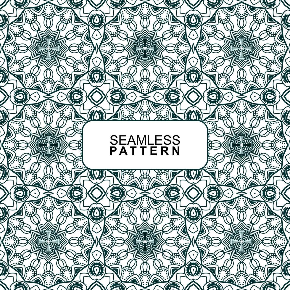 Seamless pattern. Vector Illustration, Mandala.