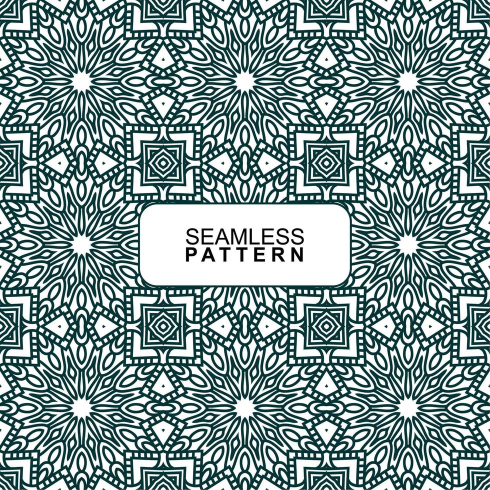 Seamless pattern. Vector Illustration, Mandala.