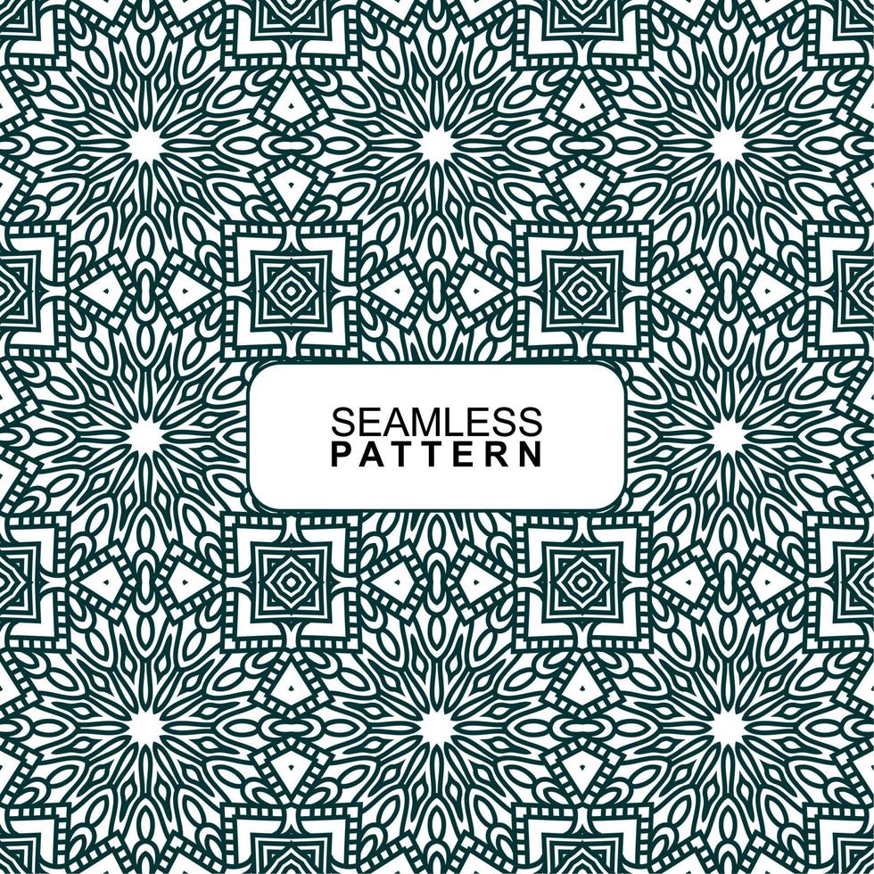 Seamless pattern. Vector Illustration, Mandala.