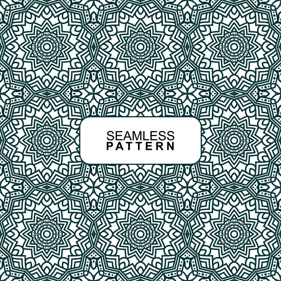 Seamless pattern. Vector Illustration, Mandala.