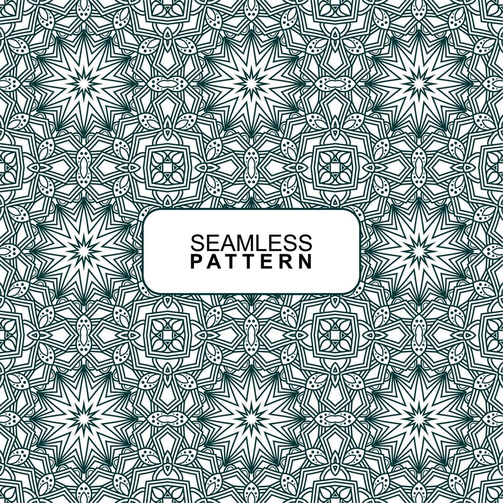 Seamless pattern. Vector Illustration, Mandala.