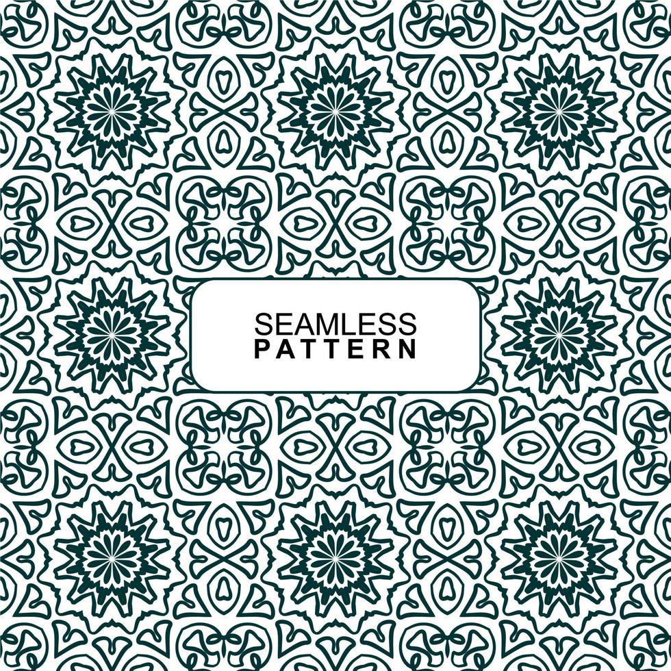Seamless pattern. Vector Illustration, Mandala.