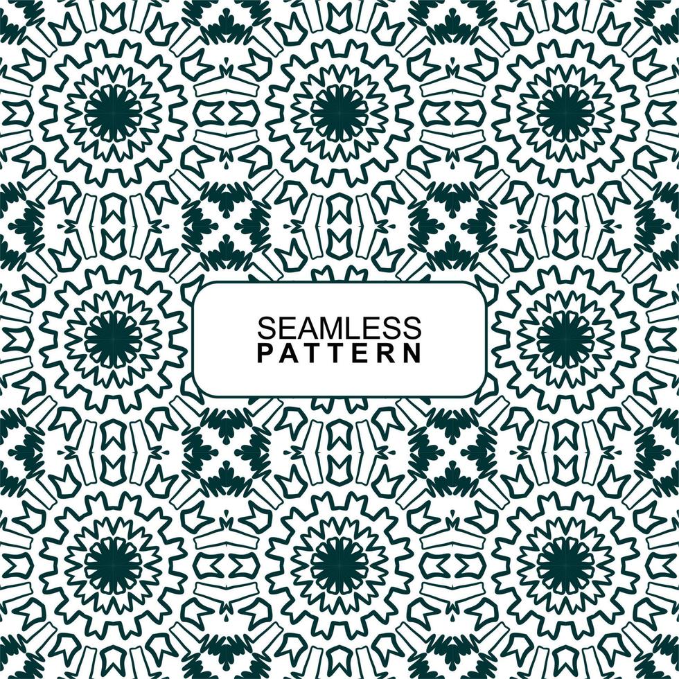 Seamless pattern. Vector Illustration, Mandala.