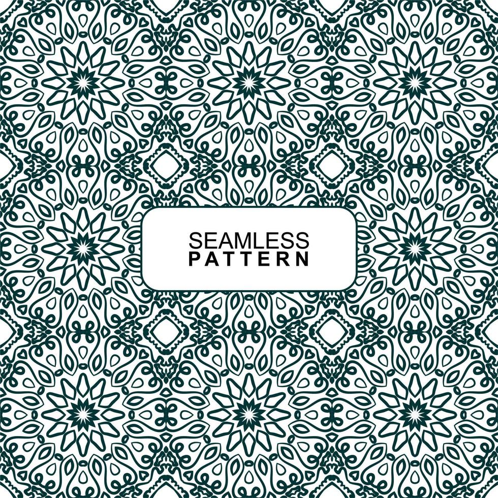 Seamless pattern. Vector Illustration, Mandala.