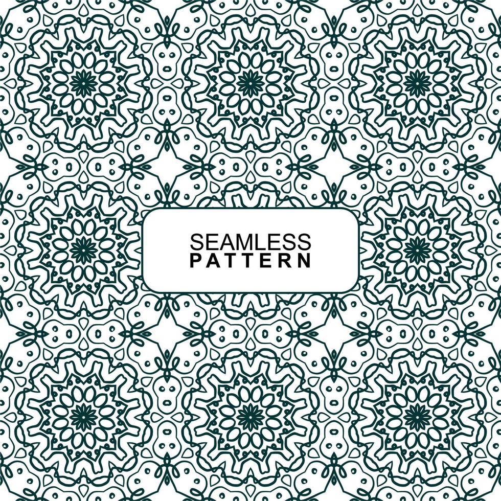 Seamless pattern. Vector Illustration, Mandala.