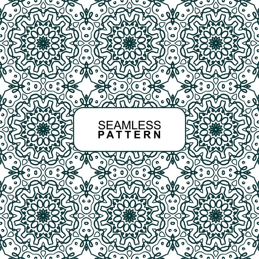 Seamless pattern. Vector Illustration, Mandala.