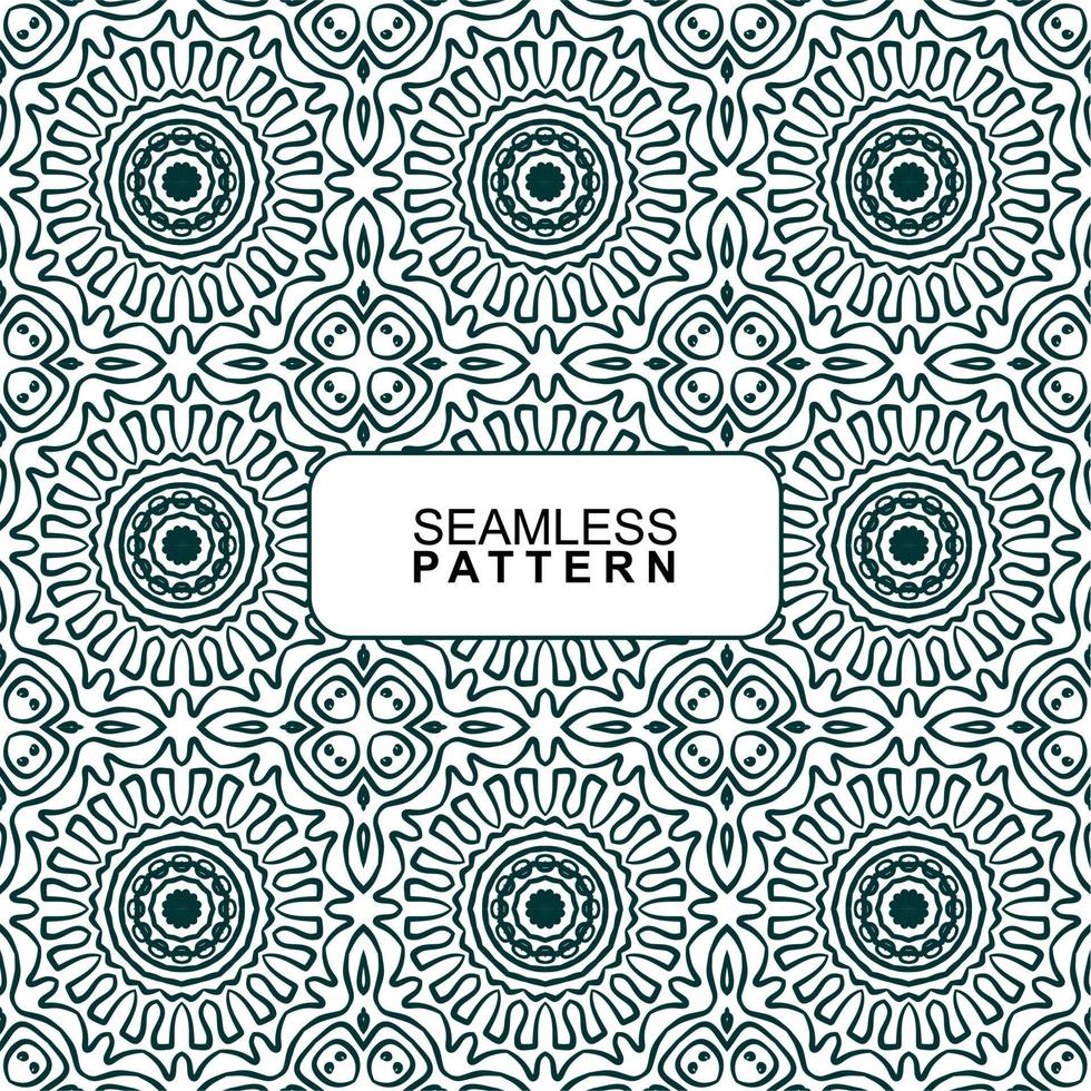 Seamless pattern. Vector Illustration, Mandala.