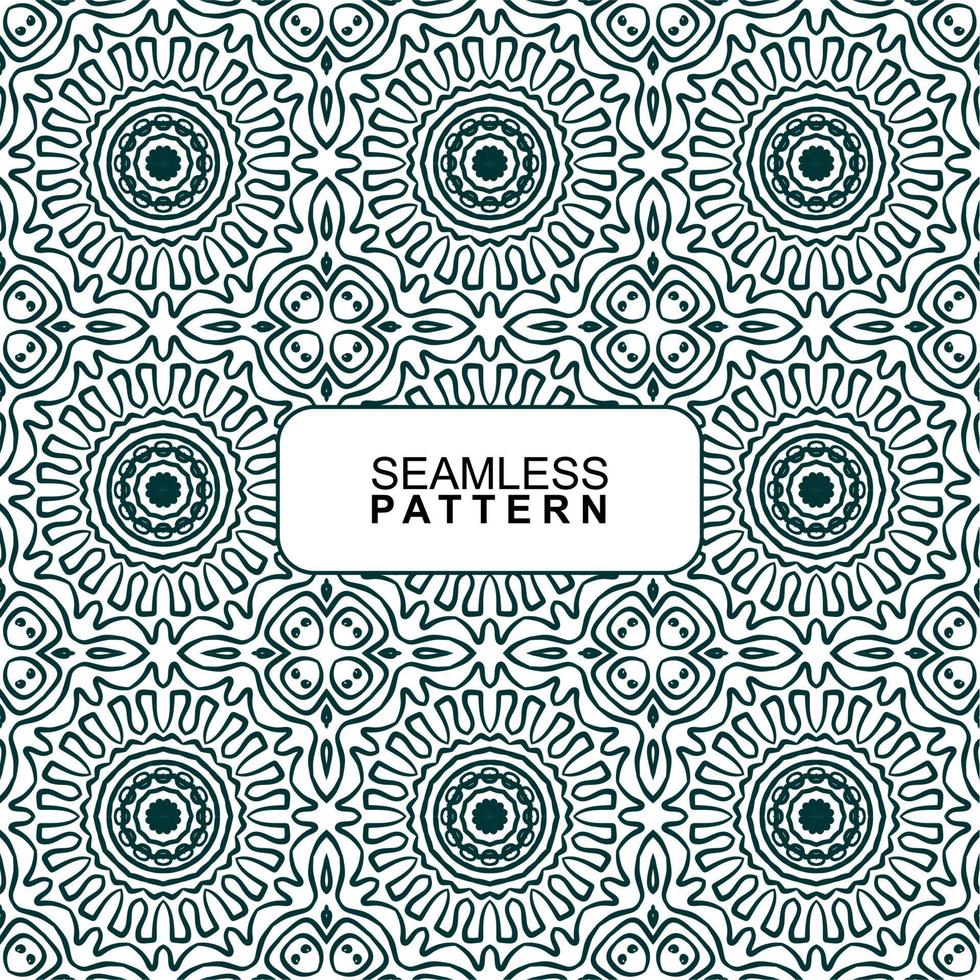 Seamless pattern. Vector Illustration, Mandala.