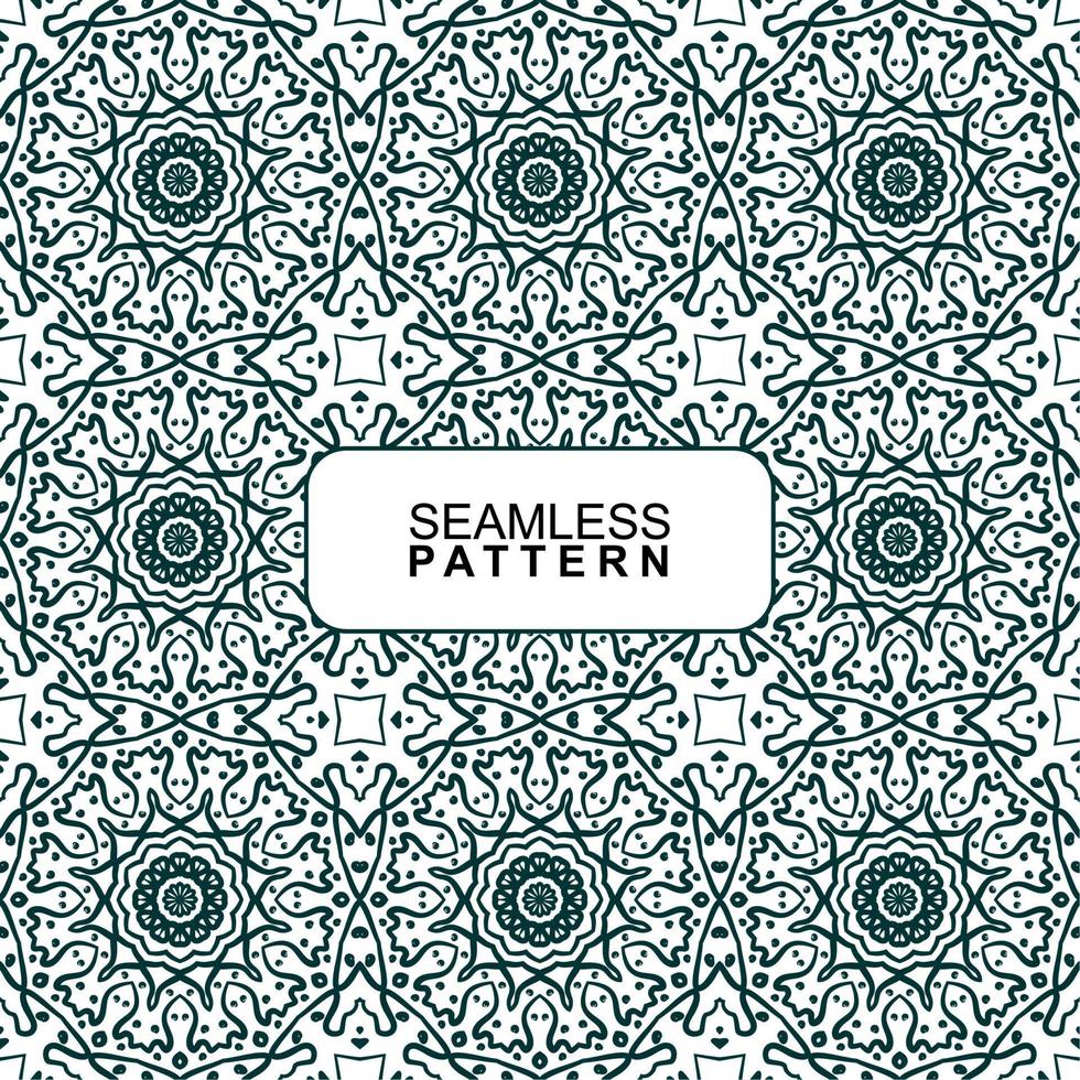 Seamless pattern. Vector Illustration, Mandala.