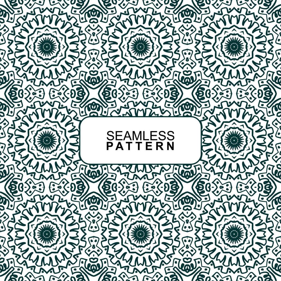 Seamless pattern. Vector Illustration, Mandala.