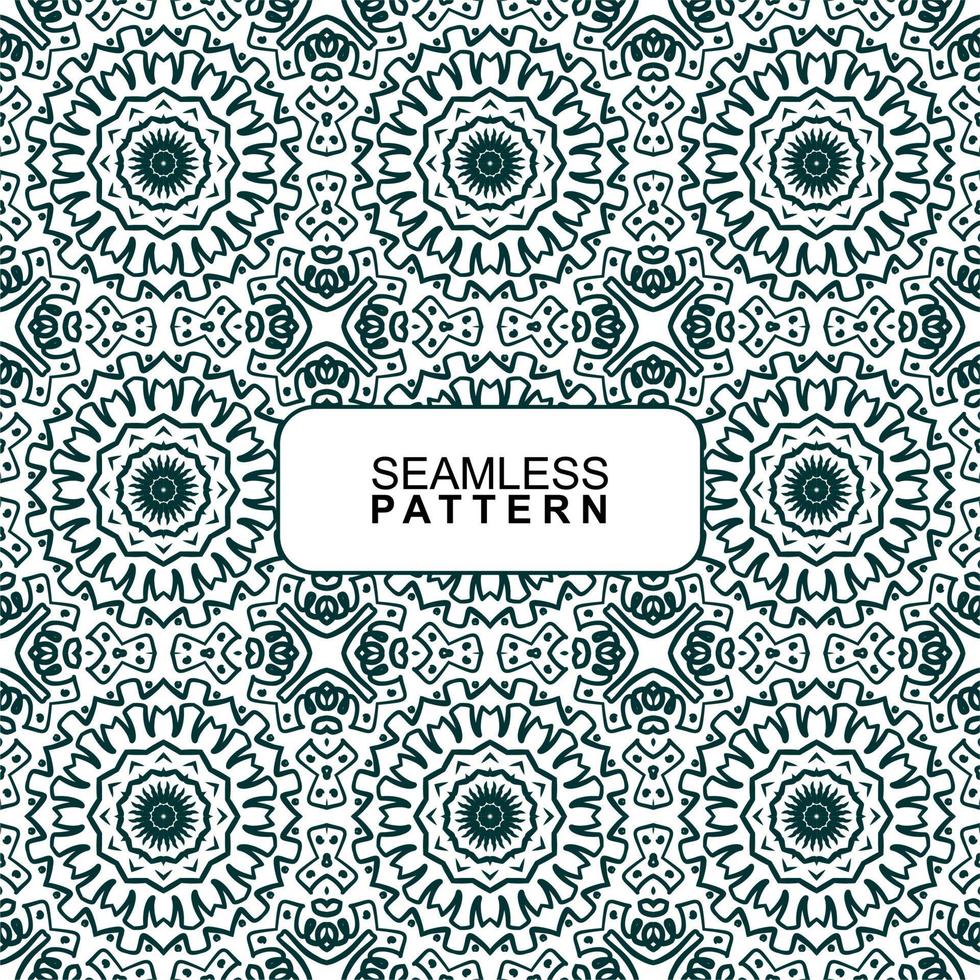 Seamless pattern. Vector Illustration, Mandala.