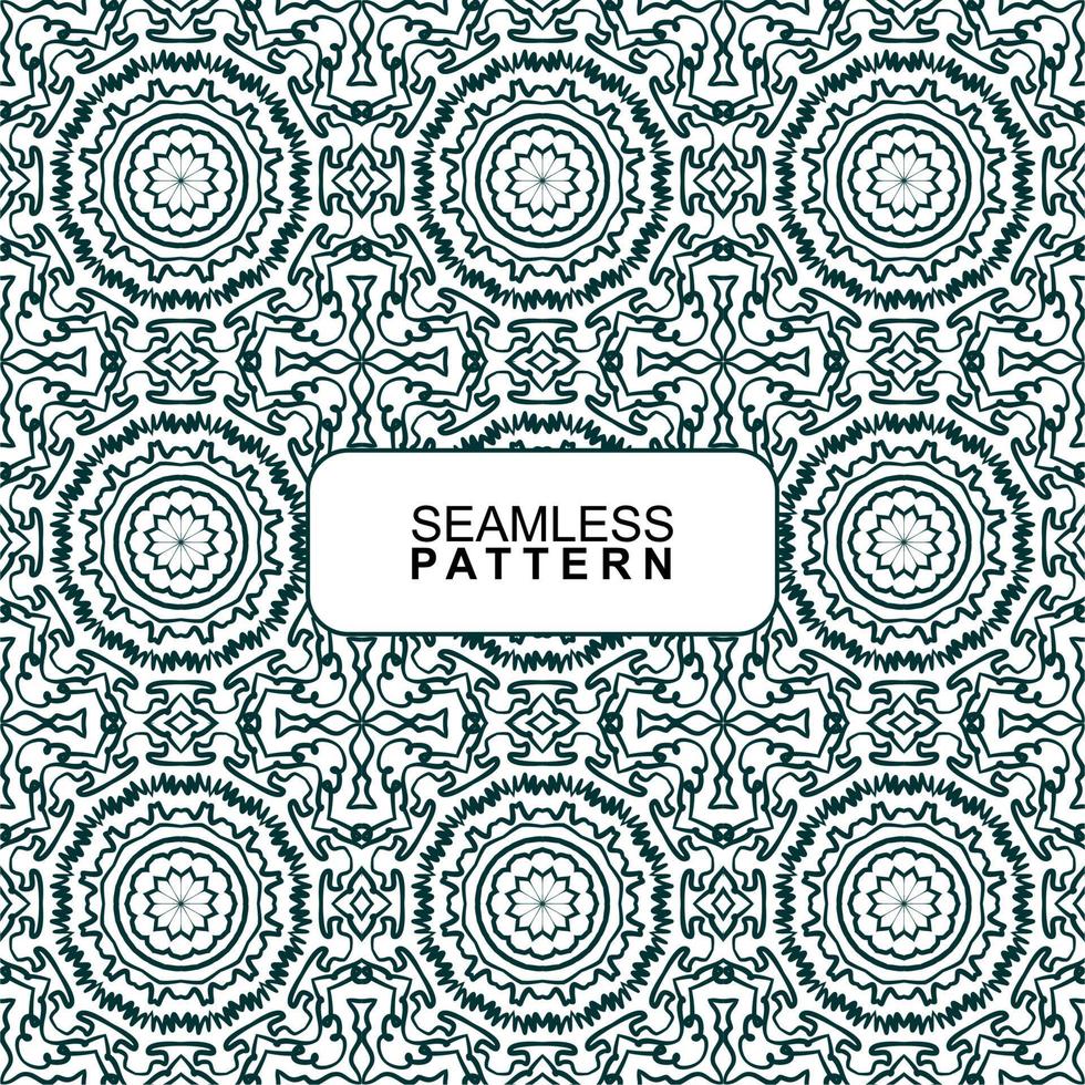 Seamless pattern. Vector Illustration, Mandala.