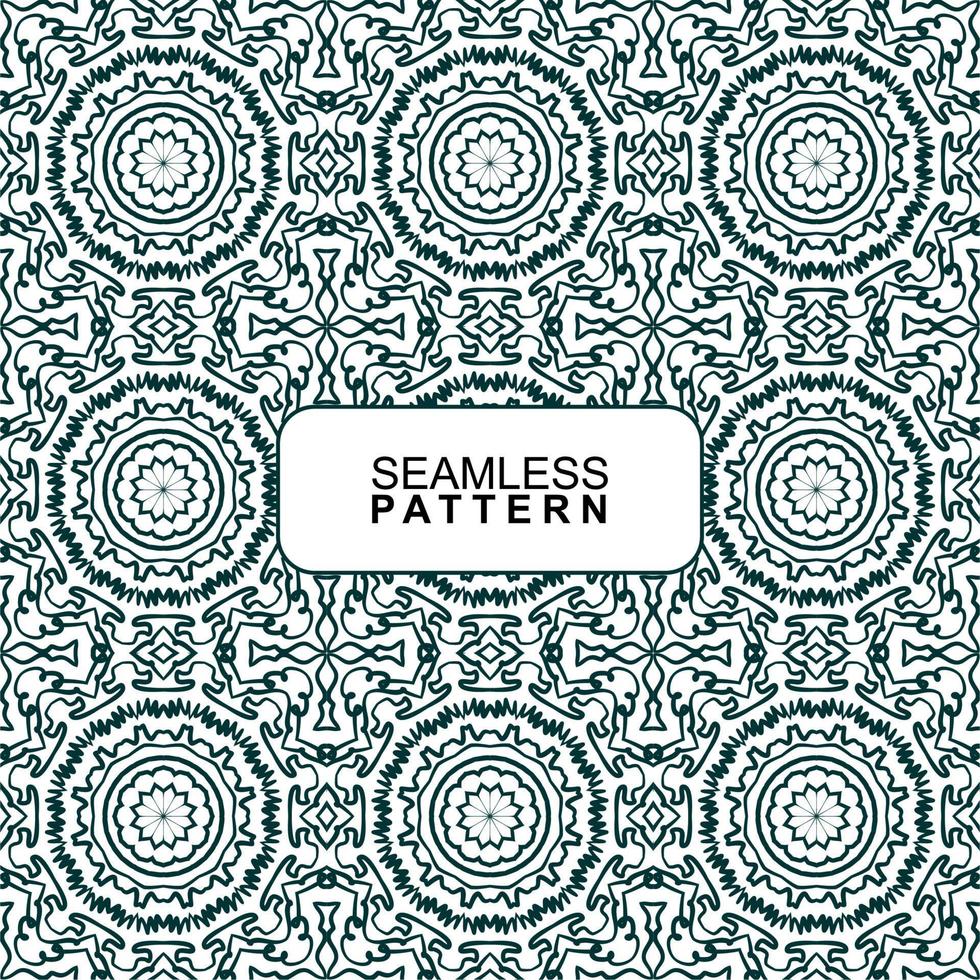 Seamless pattern. Vector Illustration, Mandala.