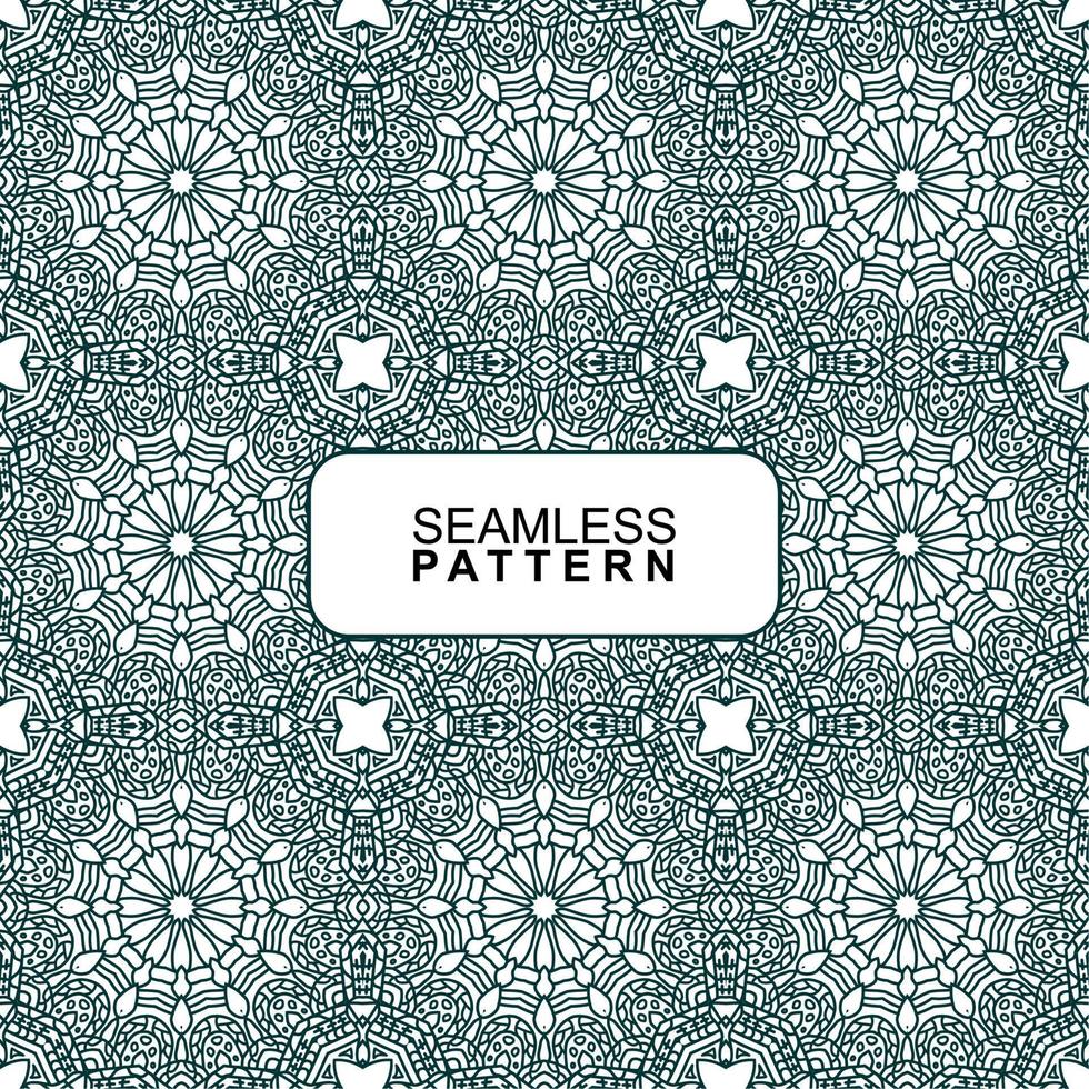 Seamless pattern. Vector Illustration, Mandala.