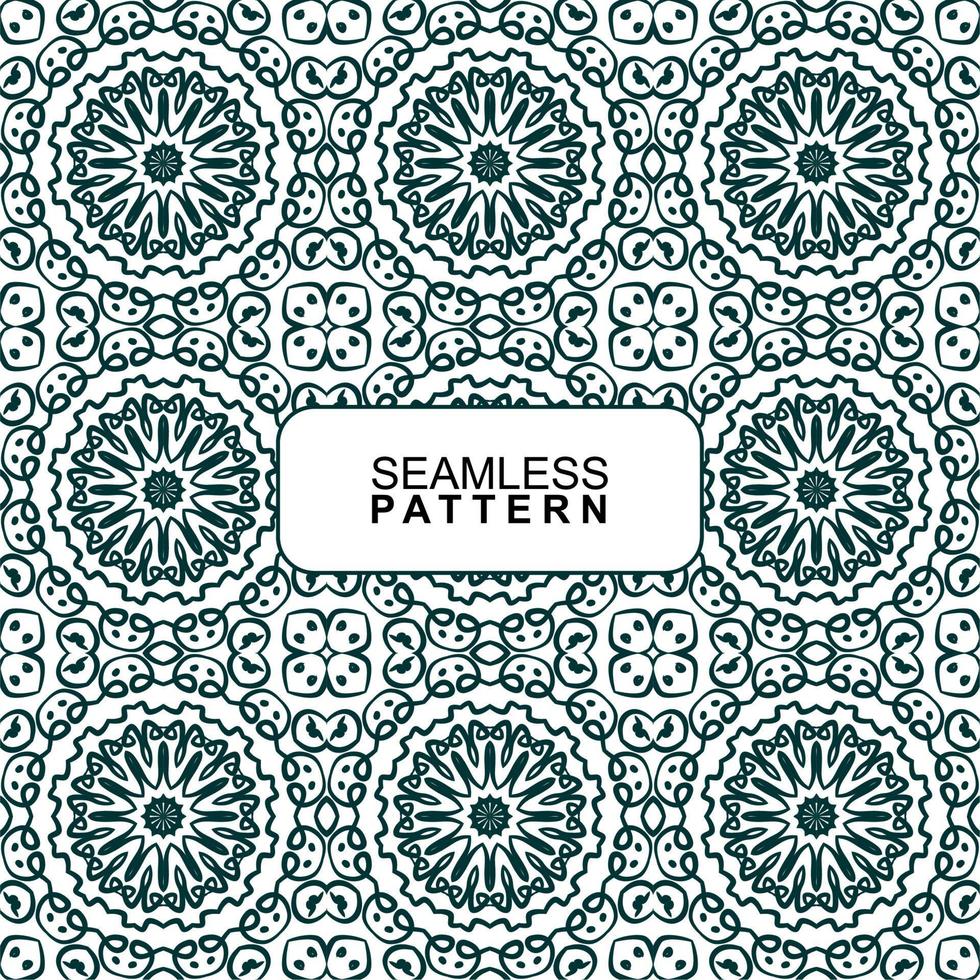 Seamless pattern. Vector Illustration, Mandala.