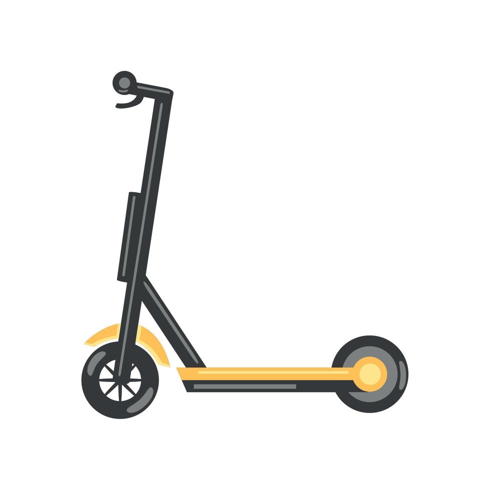 kick scooter transport vector