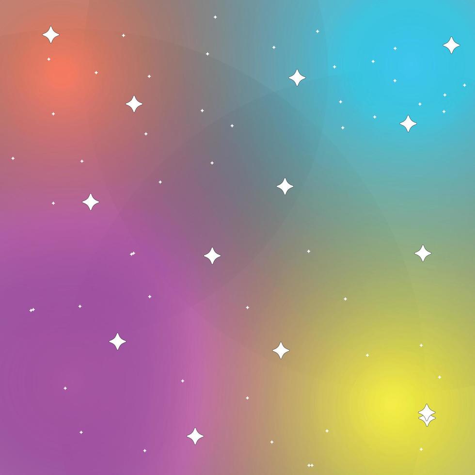 background galaxy star abstrack gradient vector