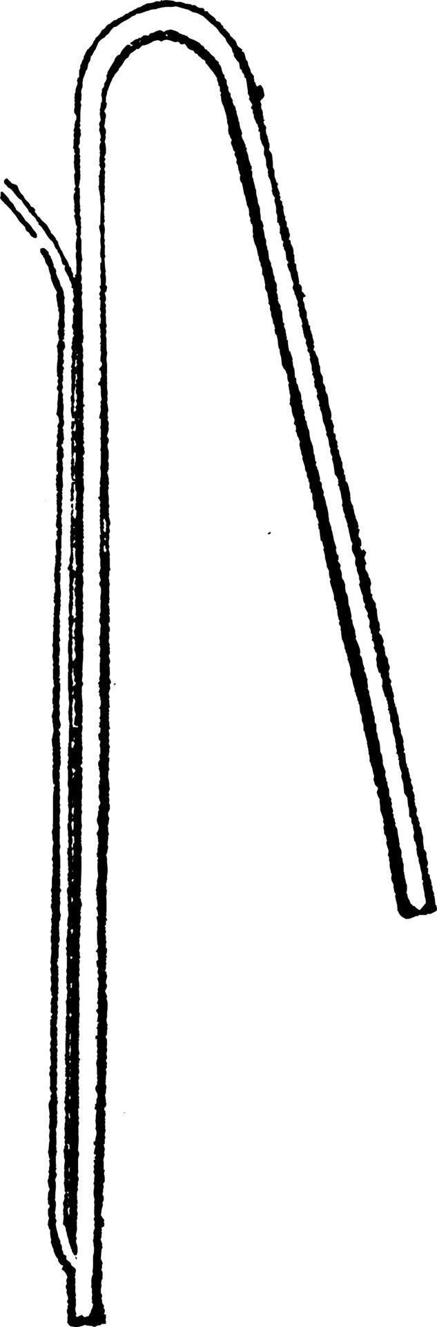 Curved Tube, vintage illustration. 13816910 Vector Art at Vecteezy