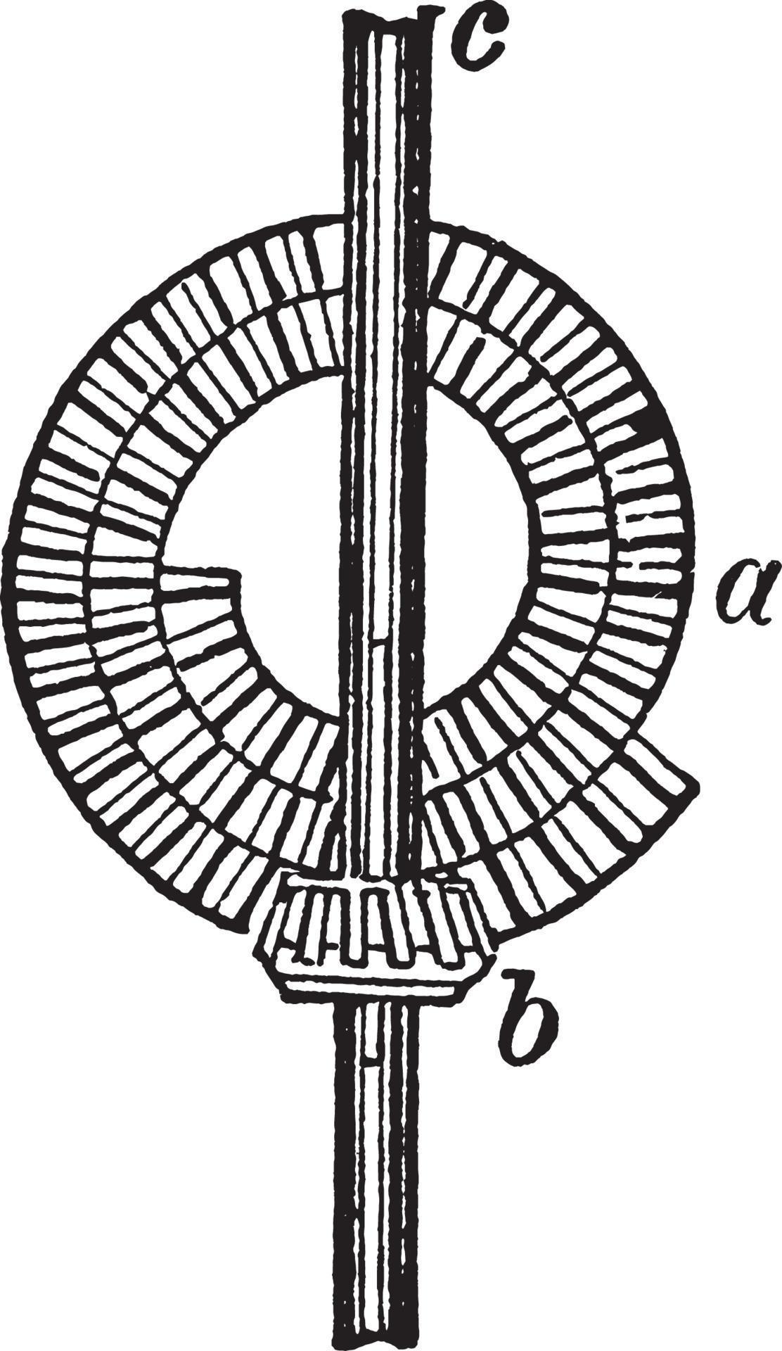 Scroll Wheel, vintage illustration. 13817019 Vector Art at Vecteezy