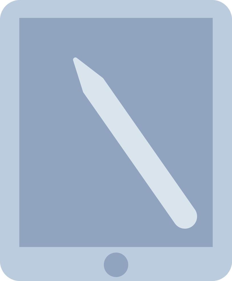 Ipad for drawing, illustration, vector on white background. 13817235