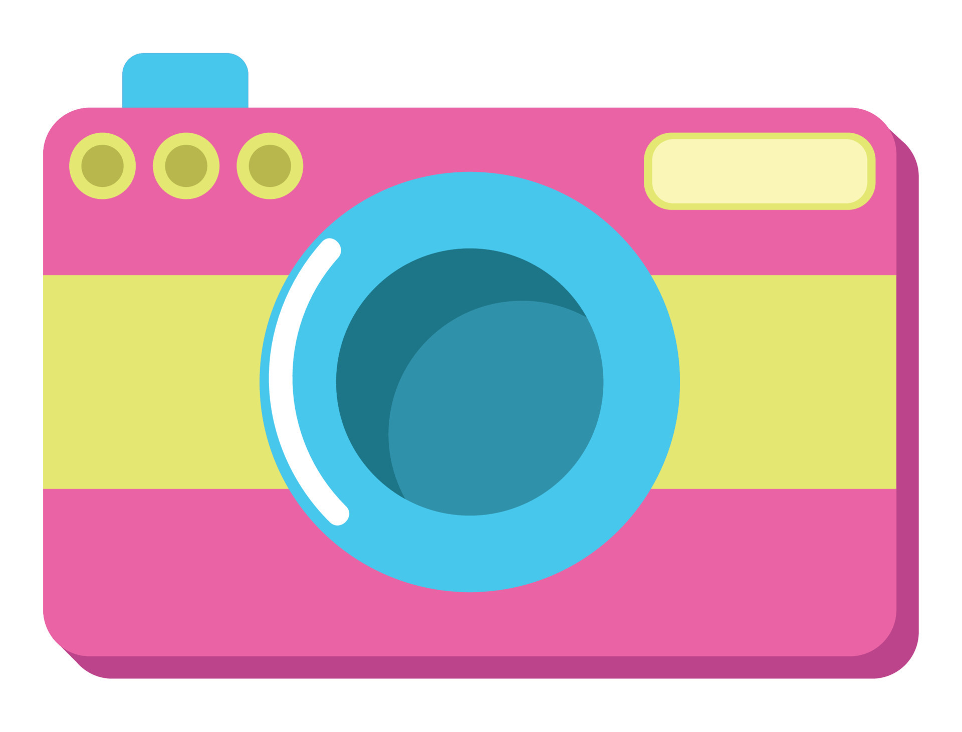 90s retro camera 13817687 Vector Art at Vecteezy