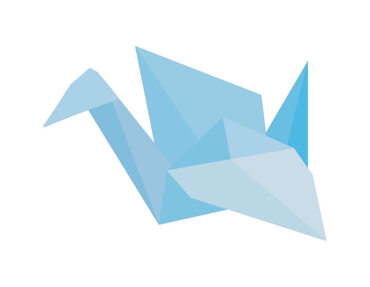 origami bird japanese culture 13817810 Vector Art at Vecteezy