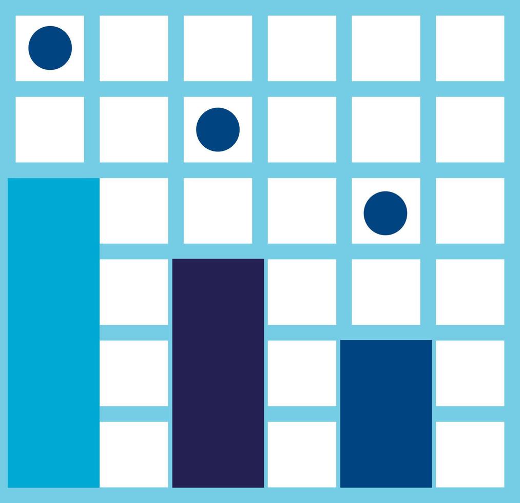 Analytics test, illustration, vector, on a white background. vector