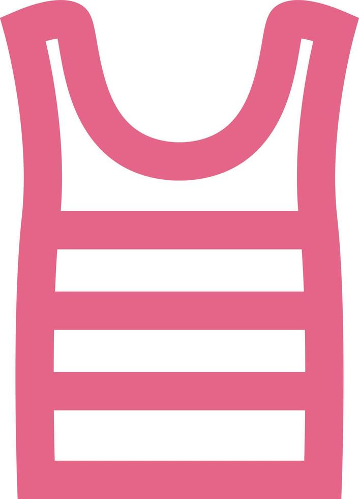 Stripped jersey, illustration, vector, on a white background. vector