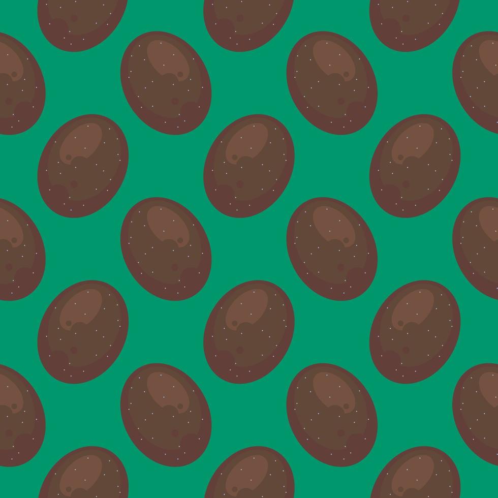 Fresh kiwi , seamless pattern on a green background. vector