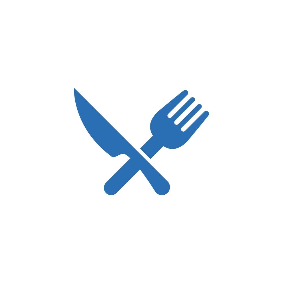 tenedor y cuchara vector