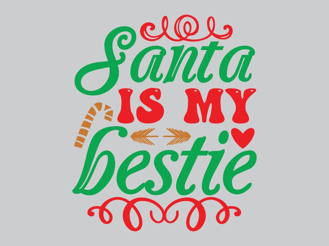Christmas T-Shirt Design File vector