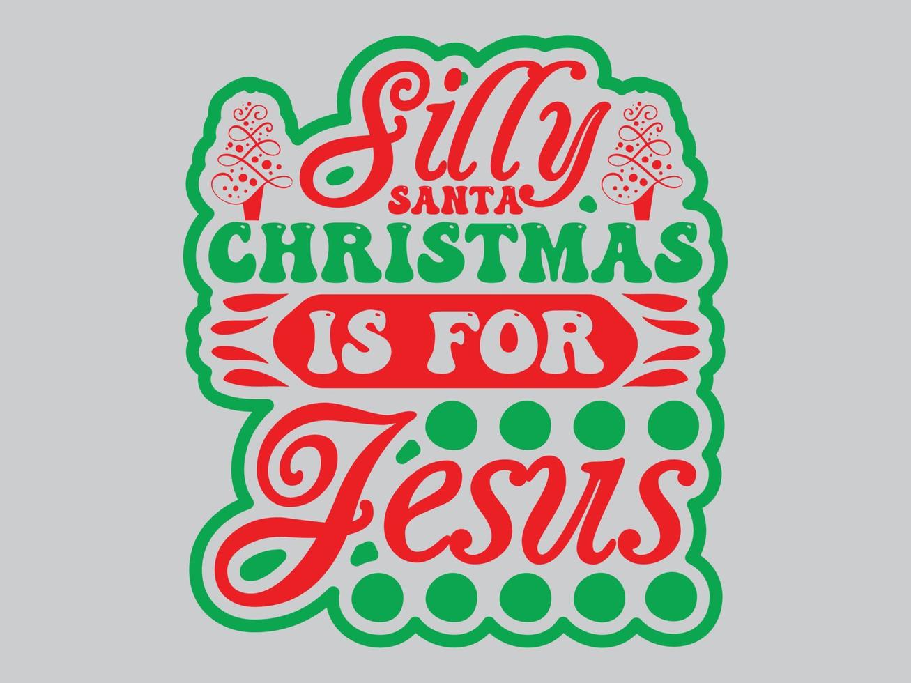 Christmas T-Shirt Design File vector
