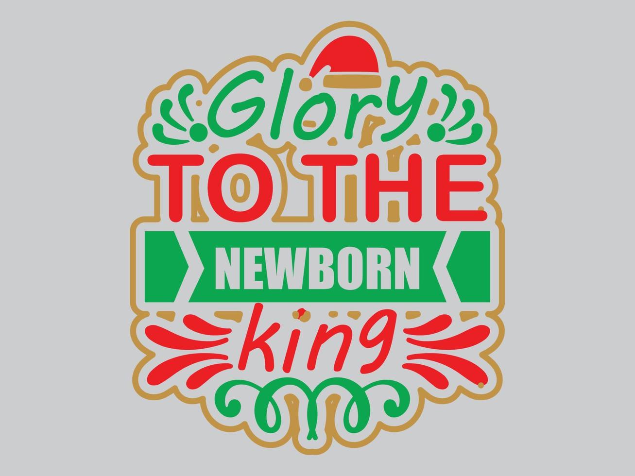 Christmas T Shirt Design File vector