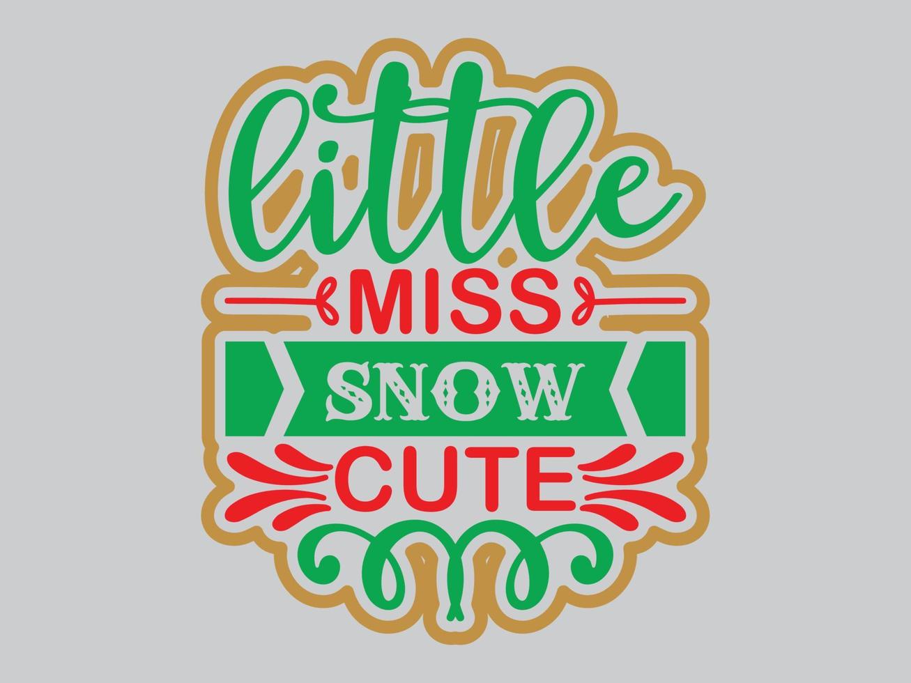 Christmas T Shirt Design File vector