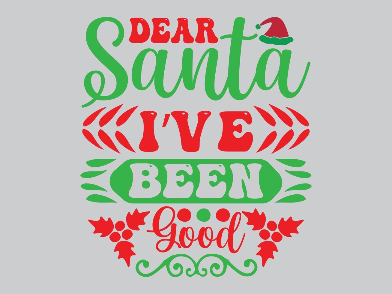 Christmas T Shirt Design File vector