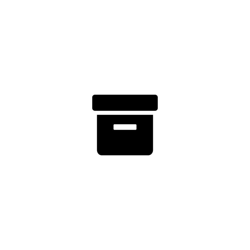 Archive Icon Simple Vector Perfect Illustration