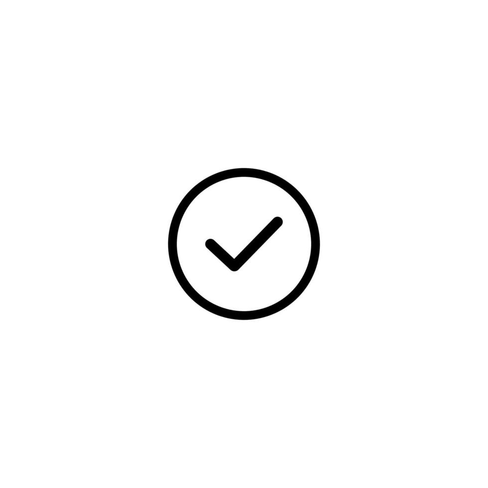 Check Icon Simple Vector Perfect Illustration