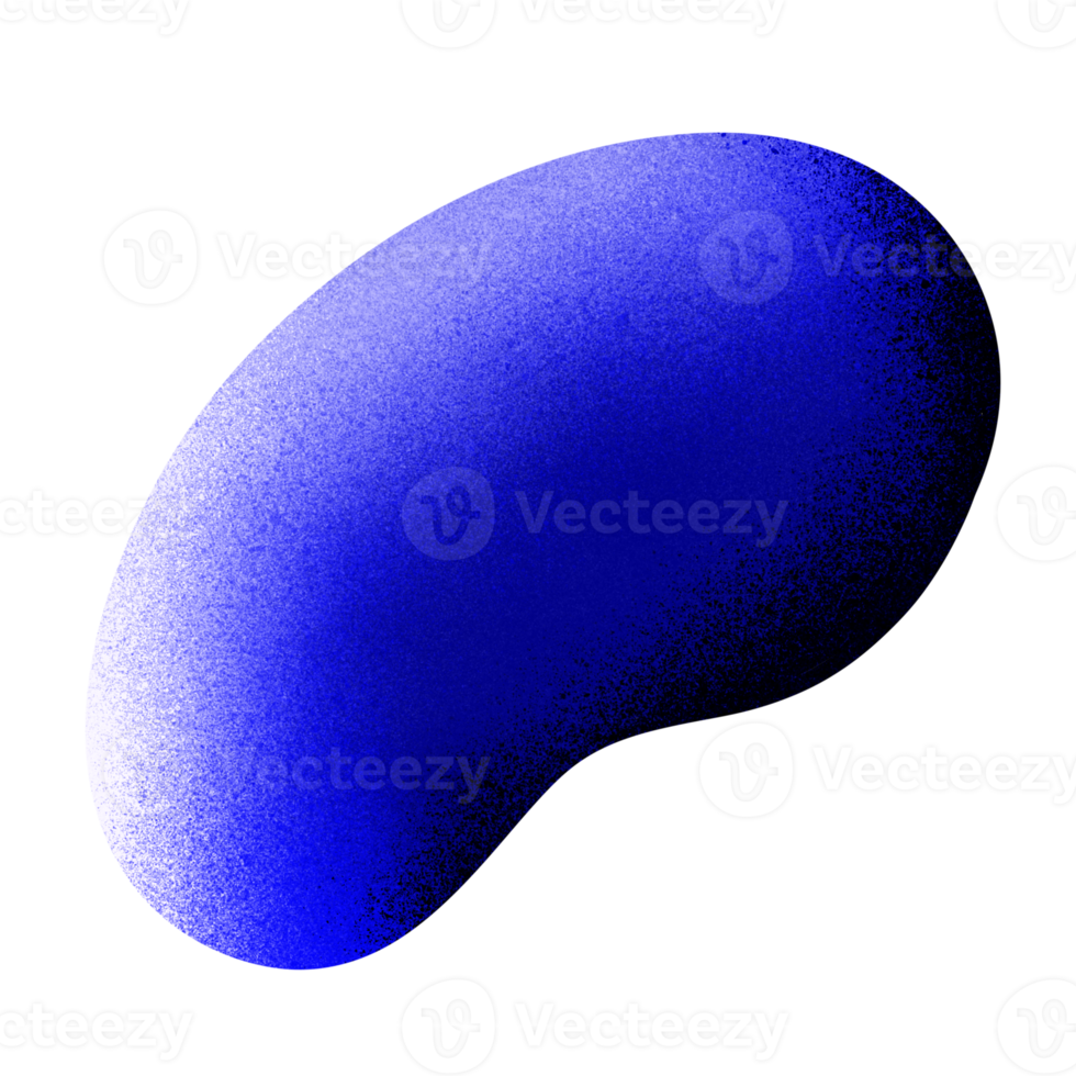 abstrakte Form in Verlaufsfarbe und Kornstruktur für Design-Ornamente und -Elemente png