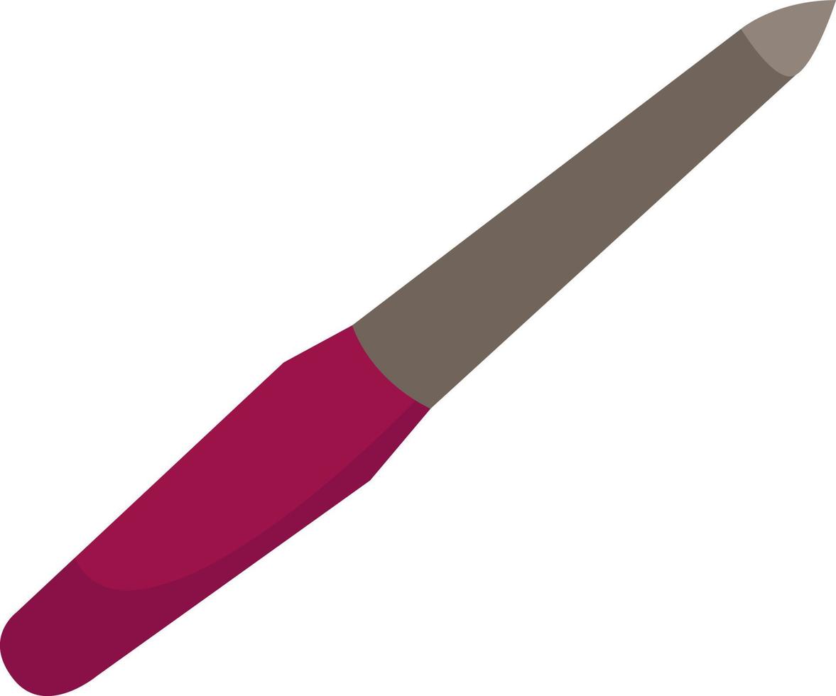 Nail File for nails, illustration, vector on white background.