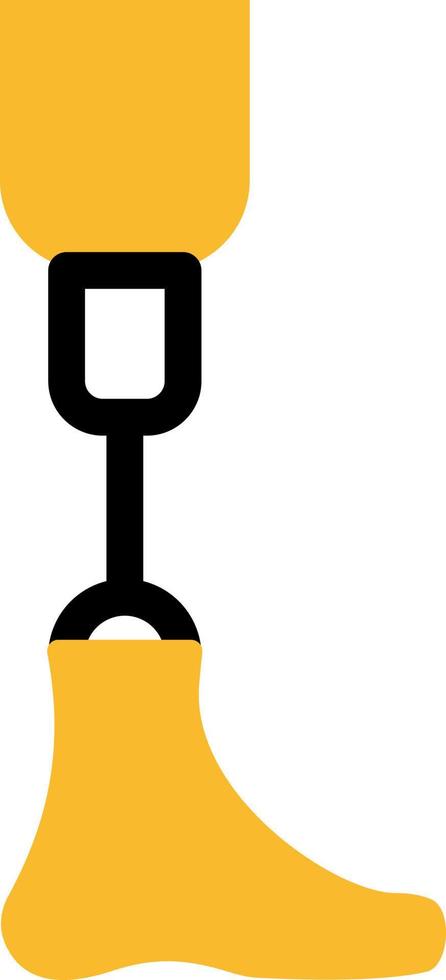 Rehabilitation doctor, illustration, vector on a white background.