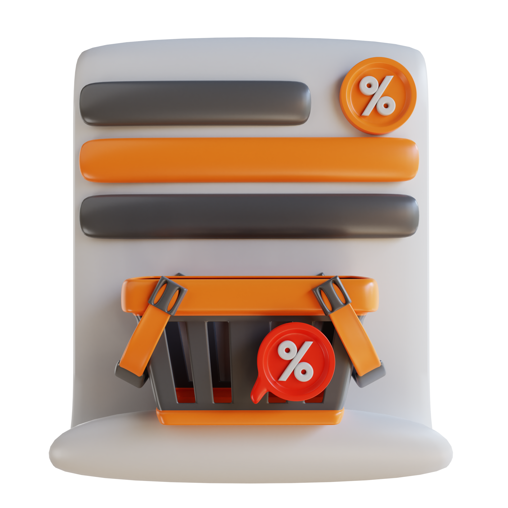 3d-illustration-discount-shopping-cart-data-13822280-png
