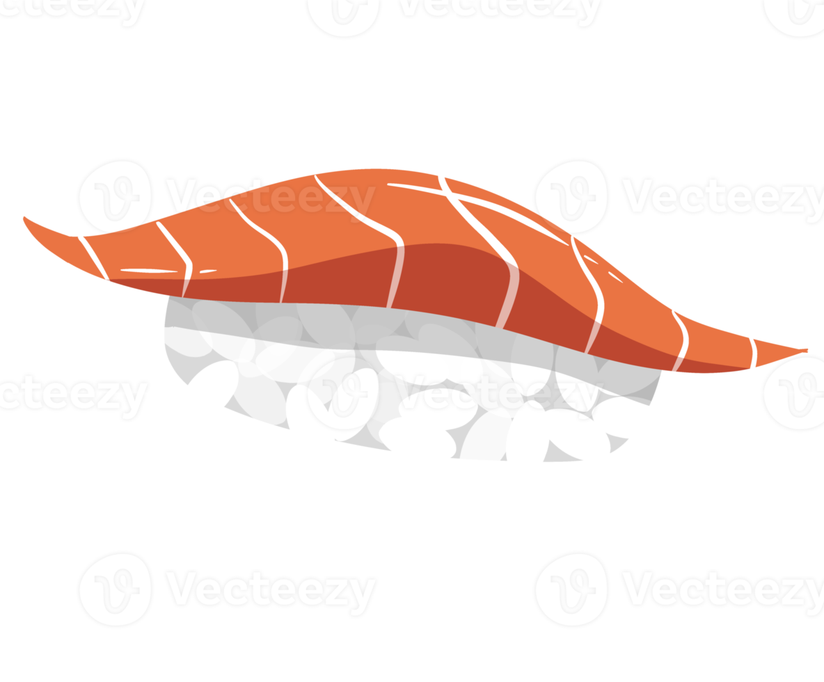 salmón sushi platos japoneses asia delicioso png