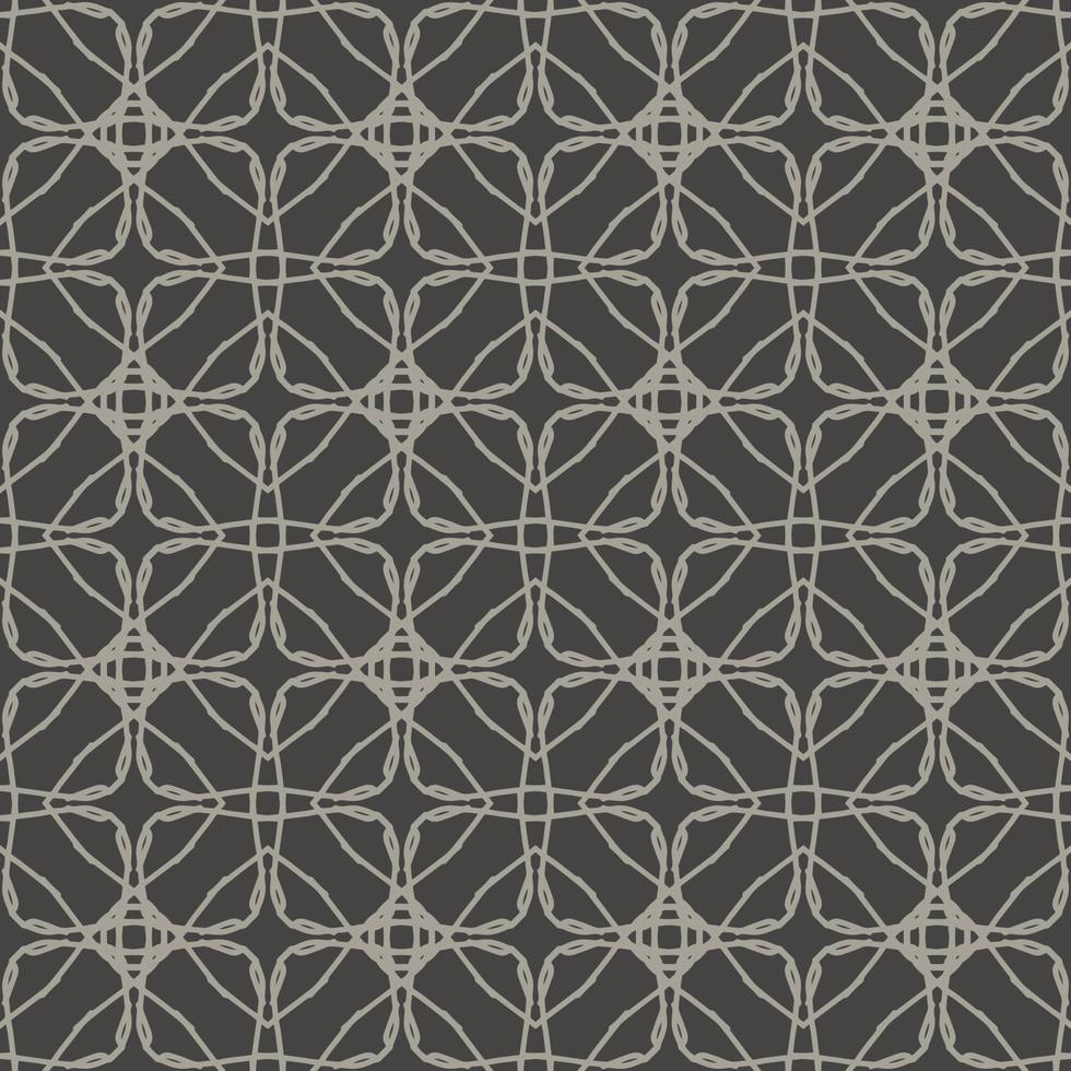 diseño de patrón con motivo de ornamento abstracto vector