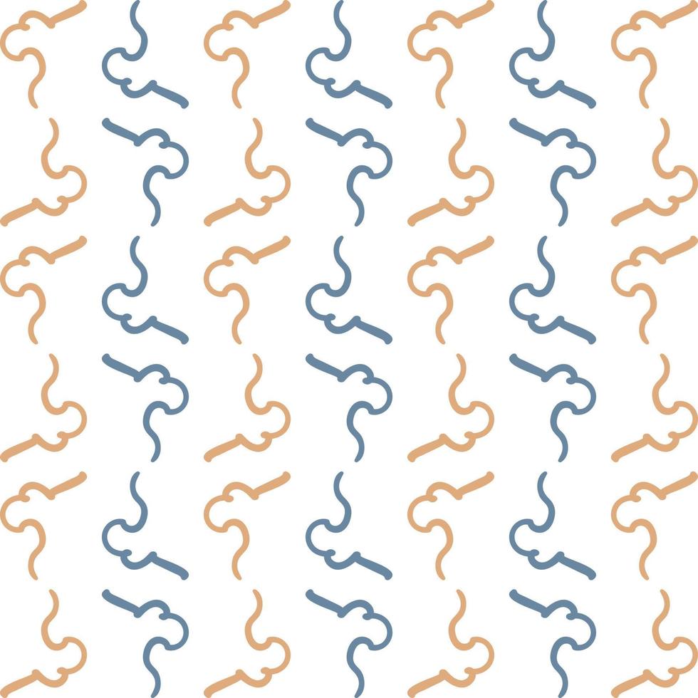pattern design with abstract ornament motif vector